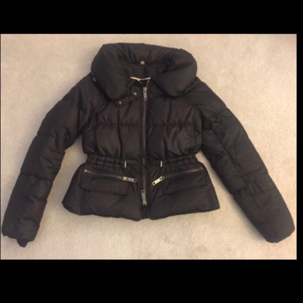 Burberry puffer coat